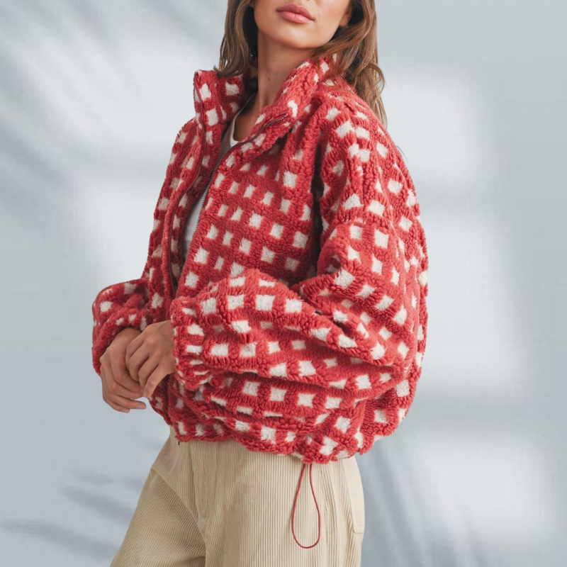 Dione™ - Cropped fleece-takki