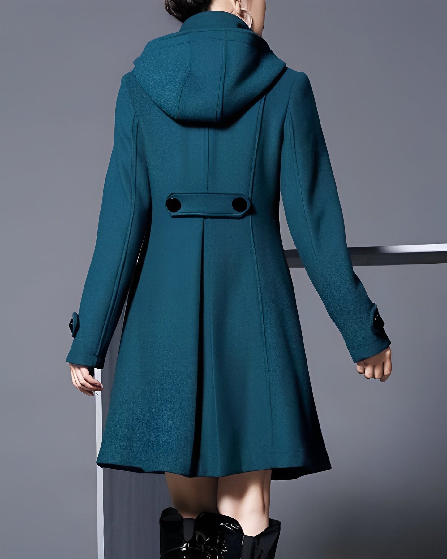 Beatriz™ - Tyylikäs Hupullinen Takki
