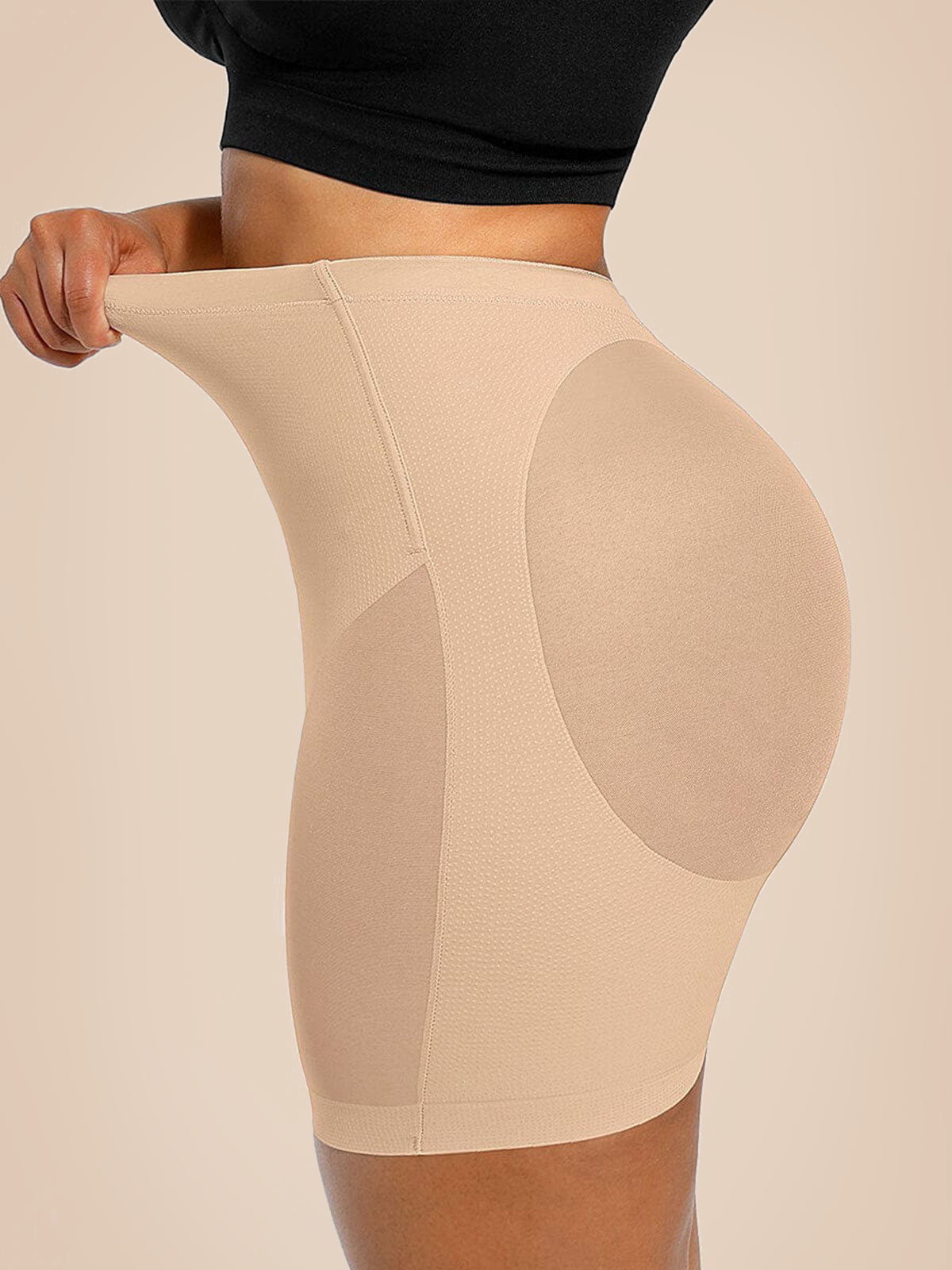 Curvy™ – Korkeavyötäröinen saumaton muotoileva shortsialusvaate
