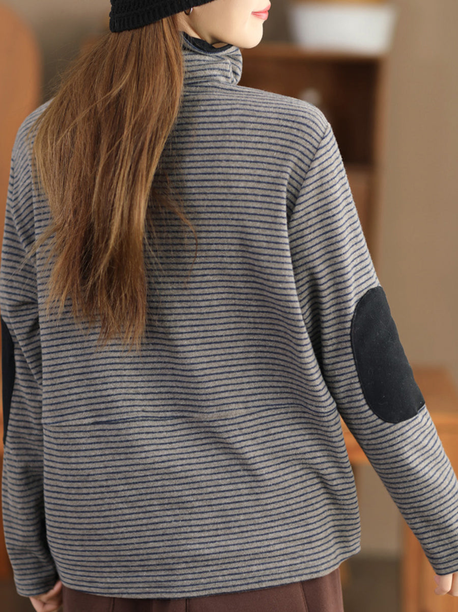 Geraldine - Ylisuuri turtleneck collegepaita