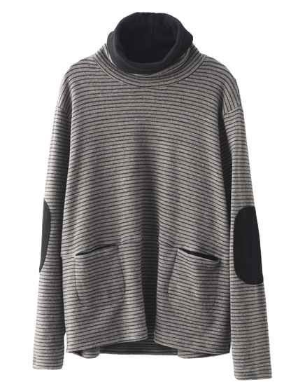 Geraldine - Ylisuuri turtleneck collegepaita