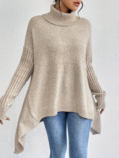 Thalia™ – Neulottu Turtleneck Villapaita