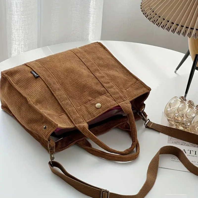 Phoebe™ – Vakosamettinen crossbody laukku