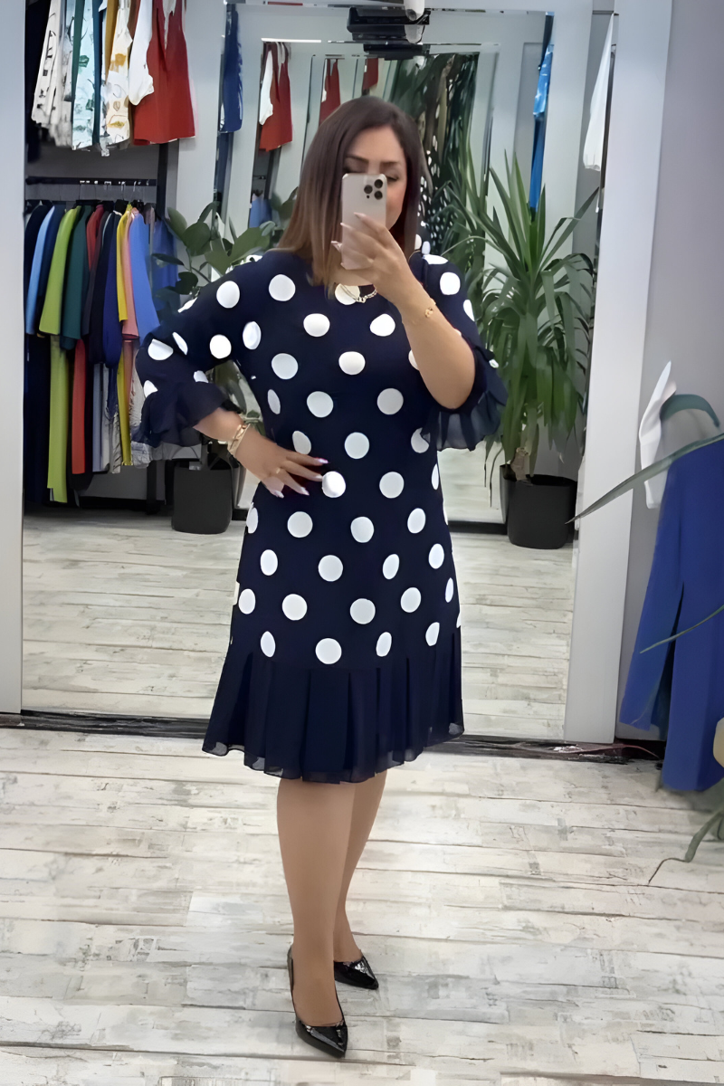 Rosa™ – Rentouttava Pilkullinen Mekko