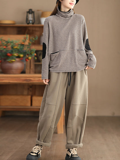 Geraldine - Ylisuuri turtleneck collegepaita