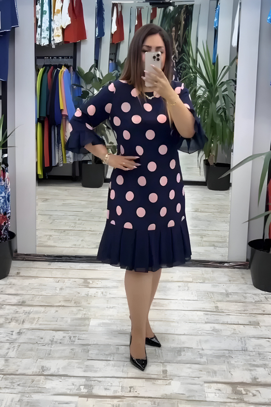 Rosa™ – Rentouttava Pilkullinen Mekko