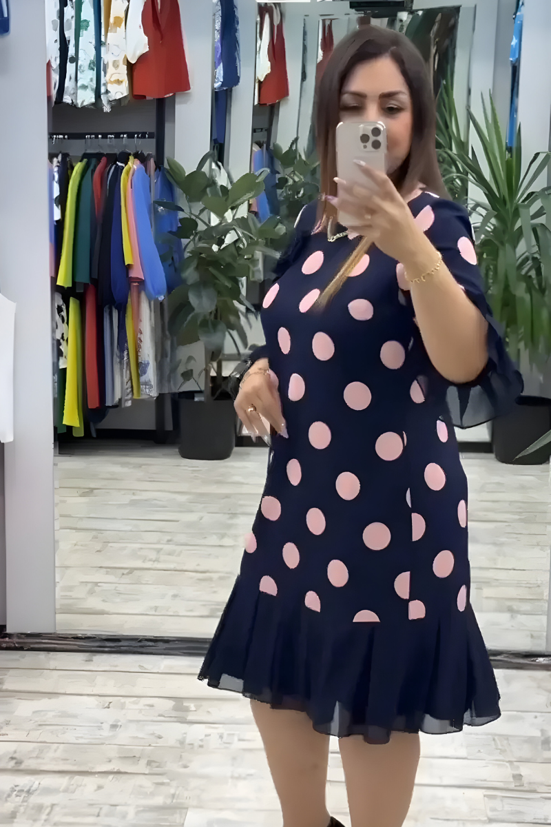 Rosa™ – Rentouttava Pilkullinen Mekko