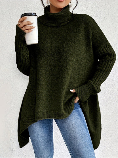 Thalia™ – Neulottu Turtleneck Villapaita