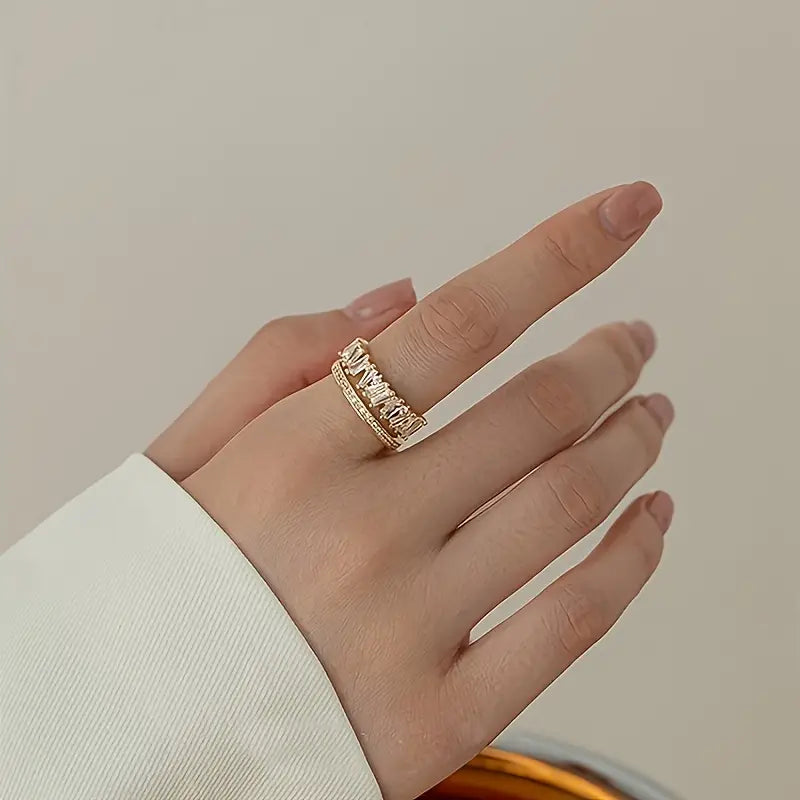 Elegantti pinottava muotosormus | Yhdessä rintasyöpää vastaan