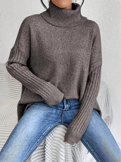 Thalia™ – Neulottu Turtleneck Villapaita