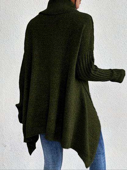Thalia™ – Neulottu Turtleneck Villapaita