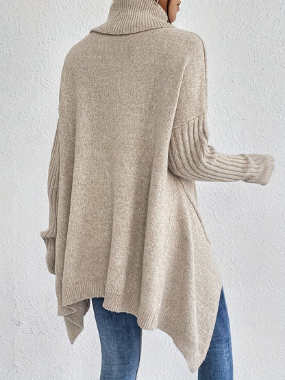 Thalia™ – Neulottu Turtleneck Villapaita