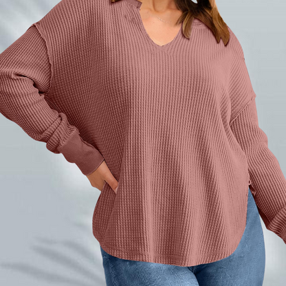 Lana™ - Vohvelineulottu villapaita