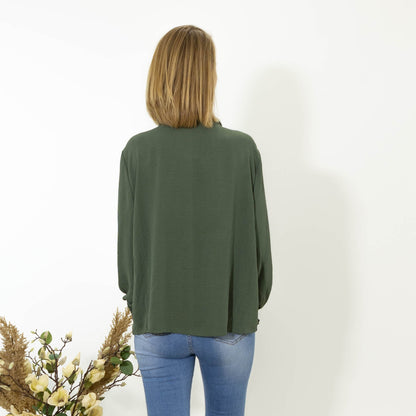 Cera™ – Pitkähihainen V-pääntie toppi