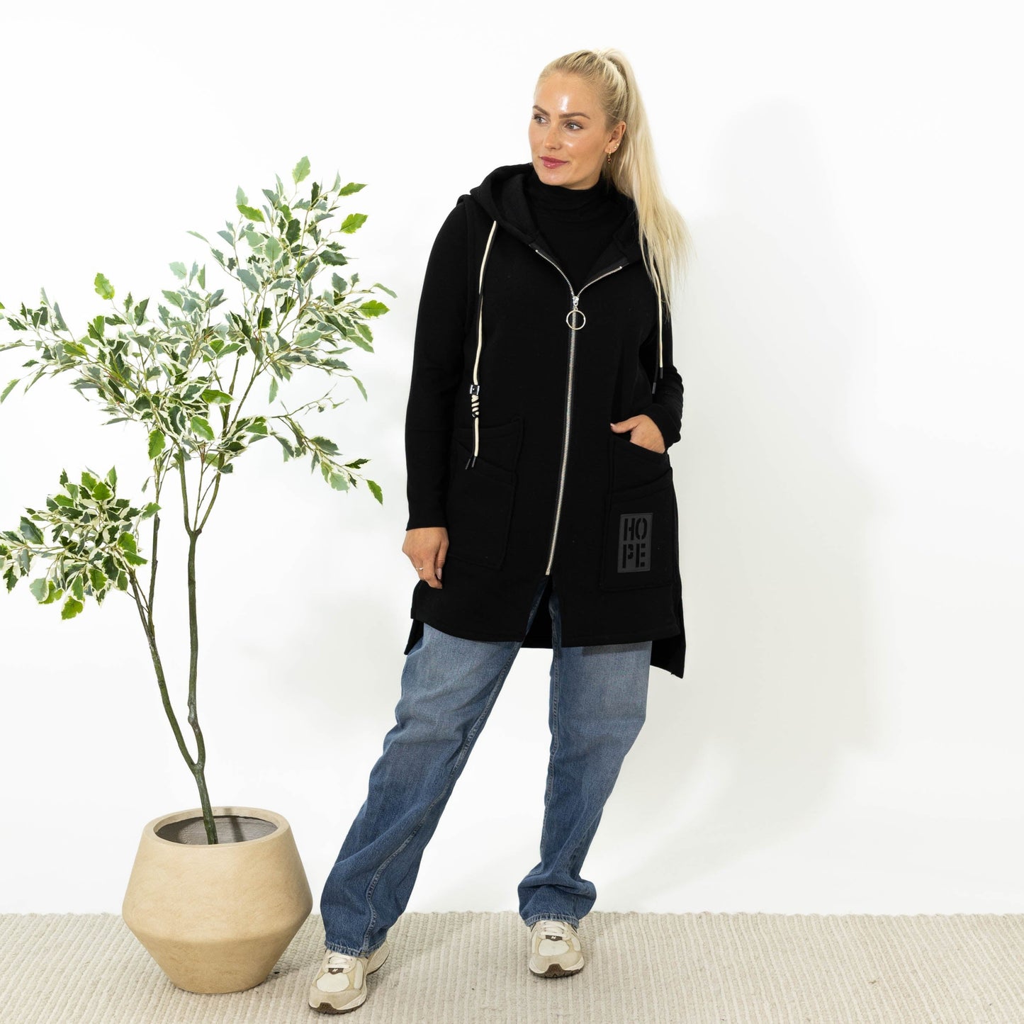 Silva™ – Talvinen pitkä hupullinen takki