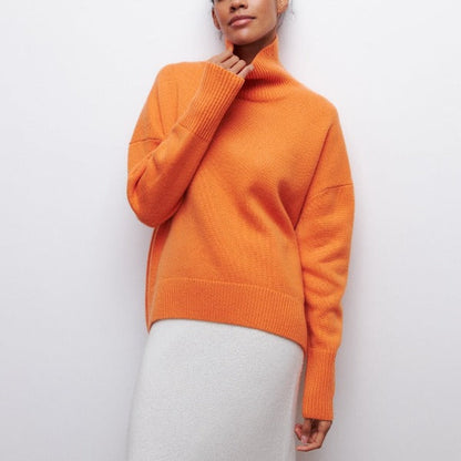 Riza - Talvinen turtleneck villapaita