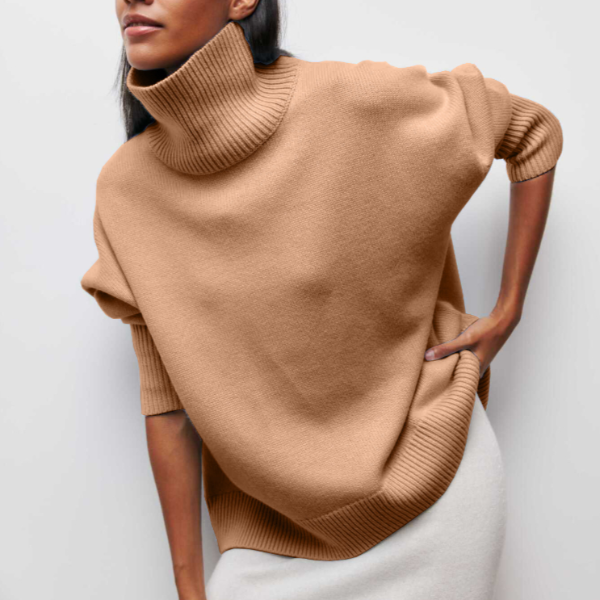 Riza - Talvinen turtleneck villapaita