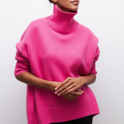 Riza - Talvinen turtleneck villapaita