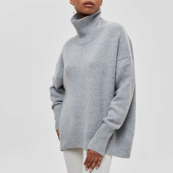Riza - Talvinen turtleneck villapaita
