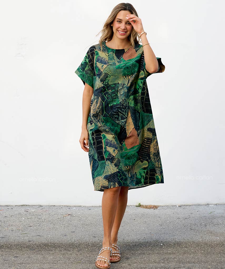 Helen™ – Rento lyhythihainen midimekko