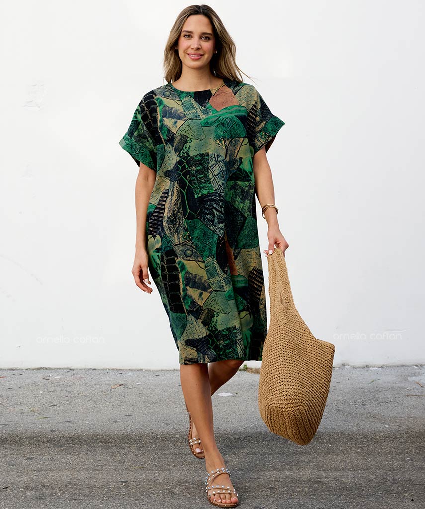 Helen™ – Rento lyhythihainen midimekko