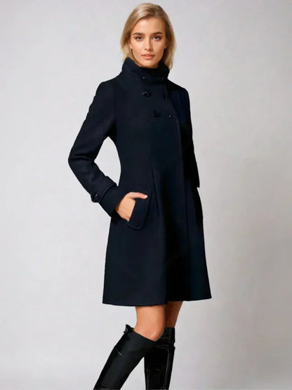 Sabrina™ – Sivutaskullinen talvimekko