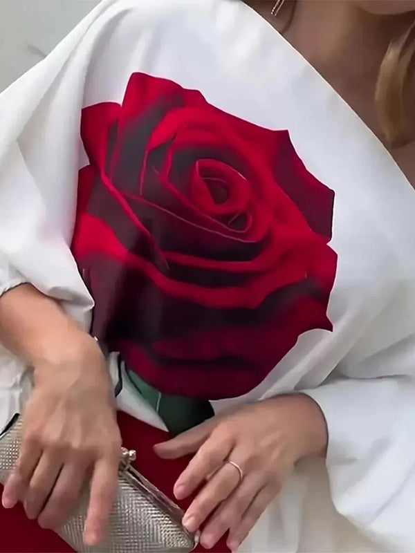 Rosalyn™ – Yhdelle olalle leikattu toppi ja pitkä hame -setti