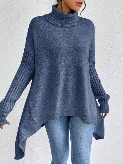 Thalia™ – Neulottu Turtleneck Villapaita