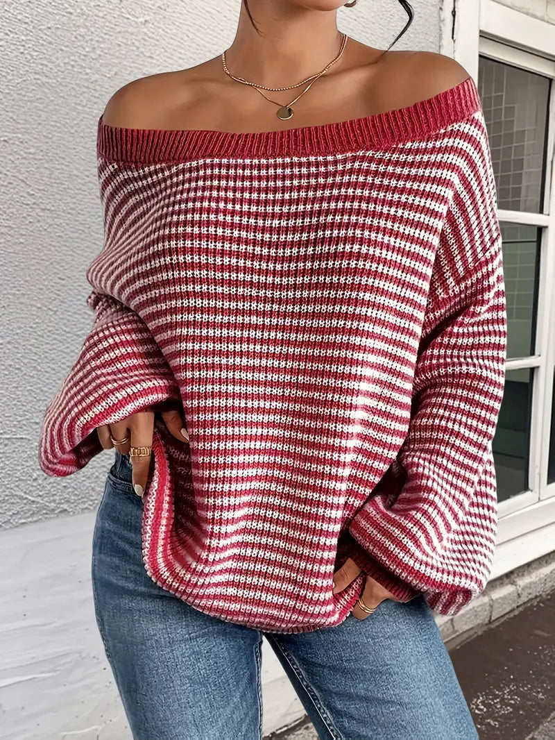 Nilda™ – Rento neulottu villapaita