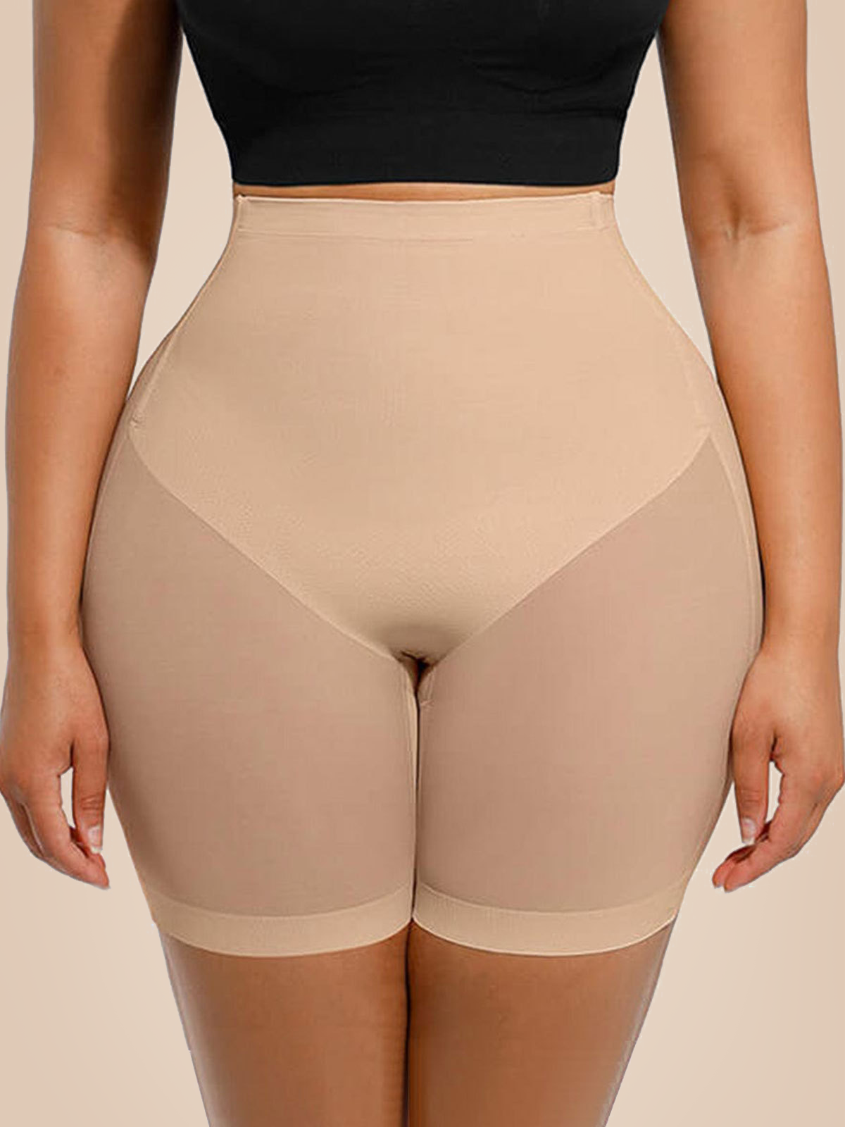 Curvy™ – Korkeavyötäröinen saumaton muotoileva shortsialusvaate