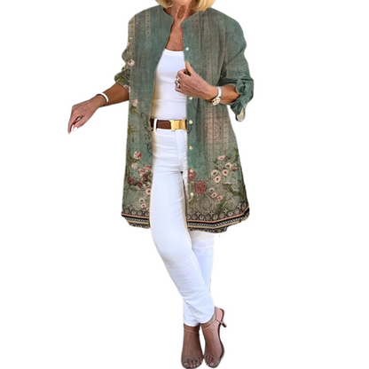 Rhian™ – Vintage kuvioinen neuletakki