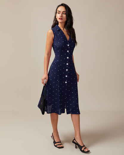 Amara™ – Hihaton Pilkullinen Midi-mekko