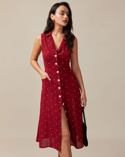 Amara™ – Hihaton Pilkullinen Midi-mekko